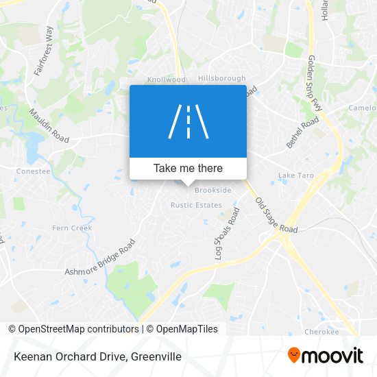 Keenan Orchard Drive map