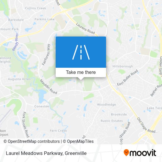 Laurel Meadows Parkway map