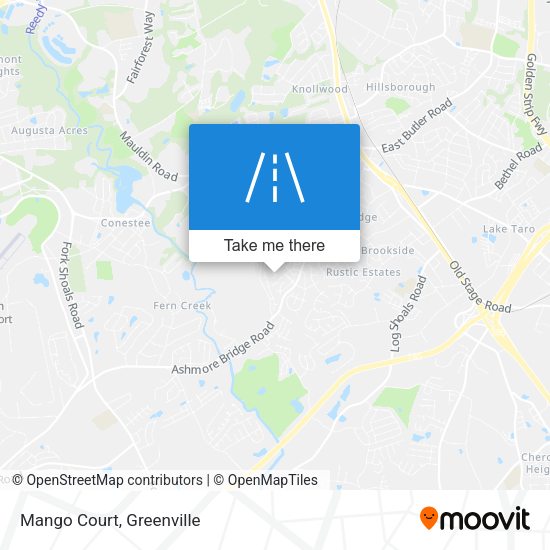 Mapa de Mango Court