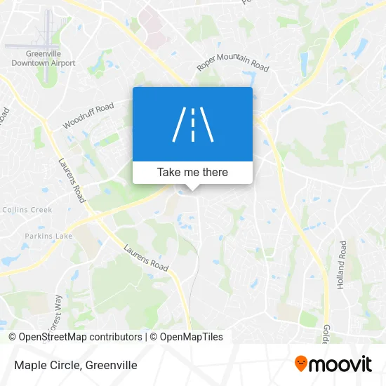 Mapa de Maple Circle
