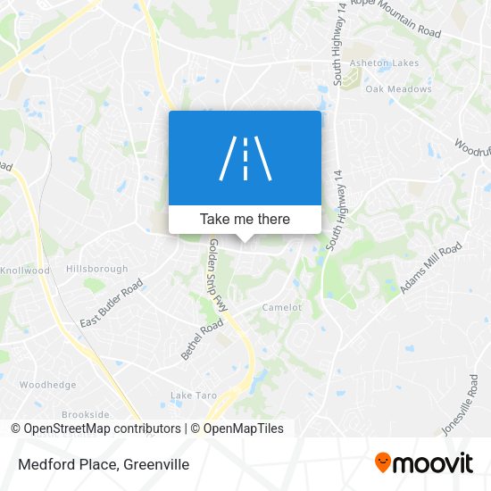 Mapa de Medford Place