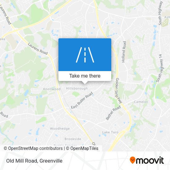 Mapa de Old Mill Road
