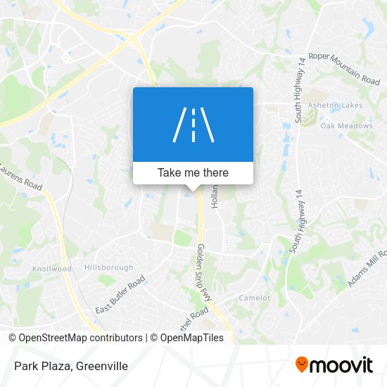 Mapa de Park Plaza