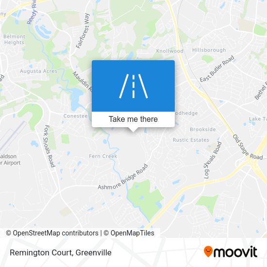 Mapa de Remington Court