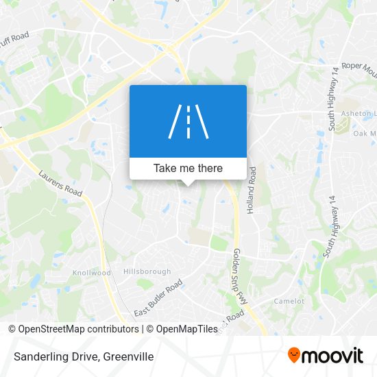 Sanderling Drive map