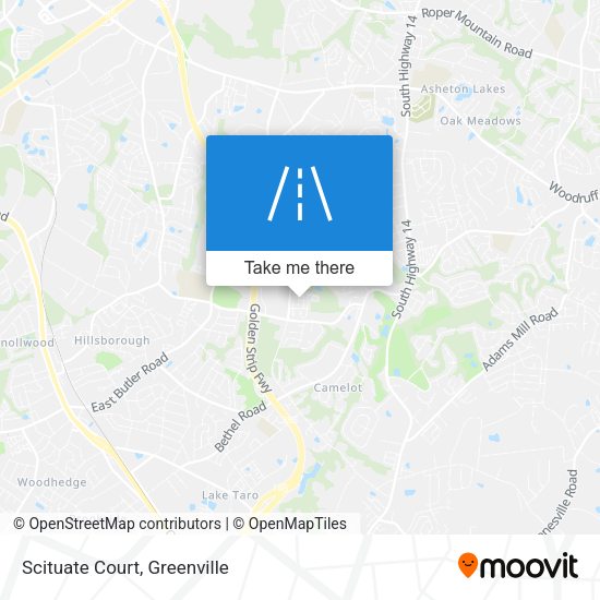 Mapa de Scituate Court