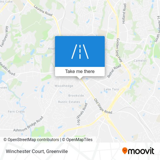 Winchester Court map
