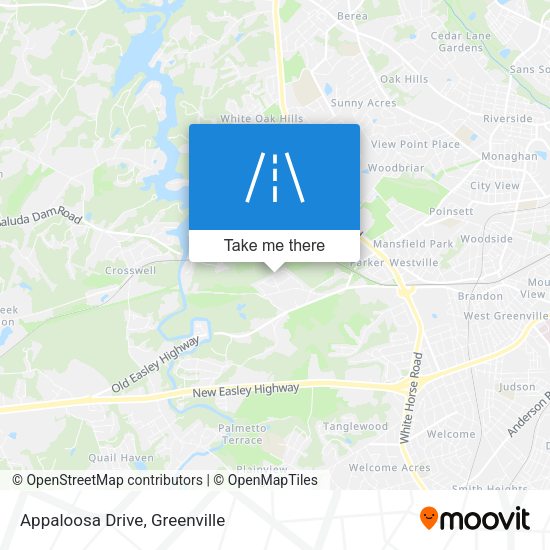 Appaloosa Drive map