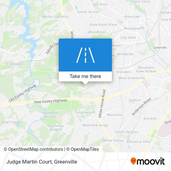 Judge Martin Court map