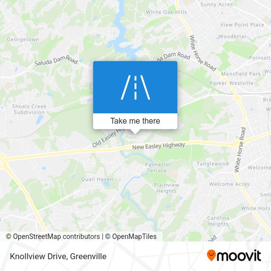 Knollview Drive map