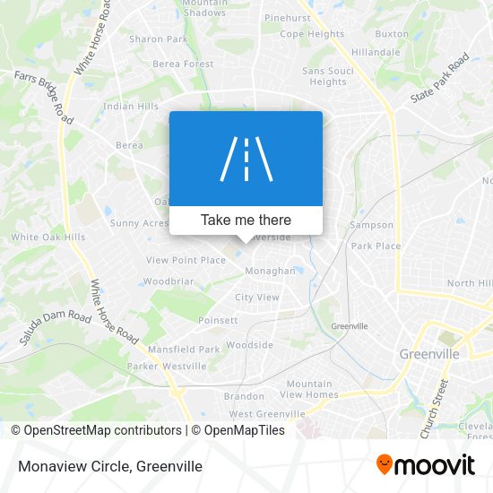 Monaview Circle map