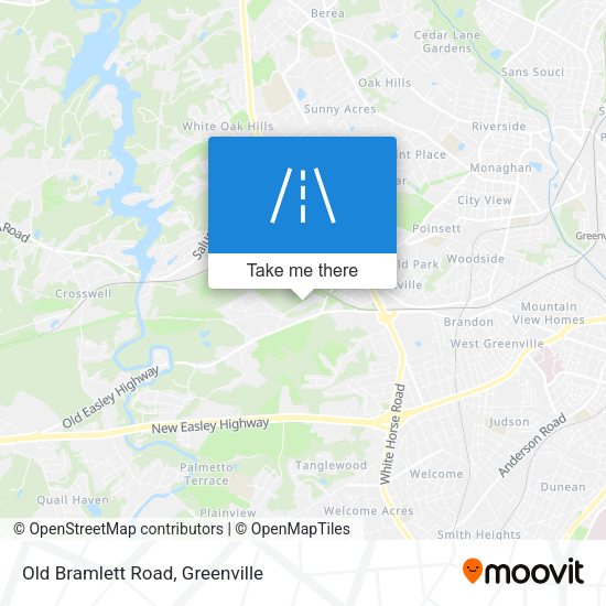 Old Bramlett Road map