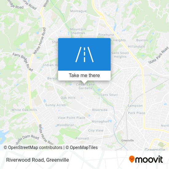 Mapa de Riverwood Road