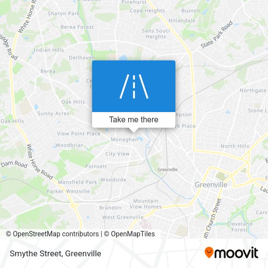 Mapa de Smythe Street