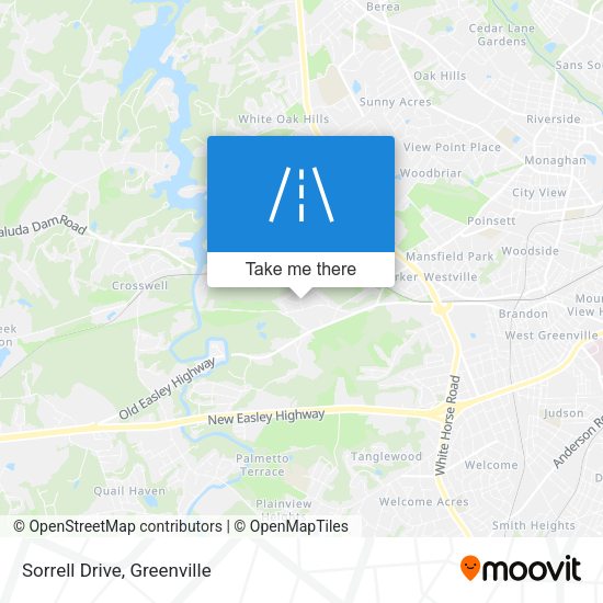 Mapa de Sorrell Drive