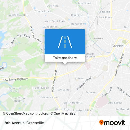 Mapa de 8th Avenue