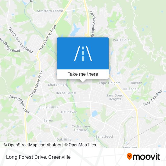 Mapa de Long Forest Drive