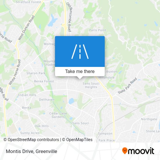 Montis Drive map