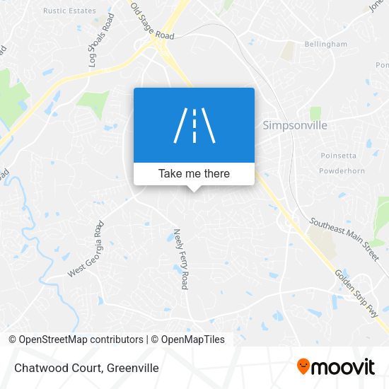 Mapa de Chatwood Court