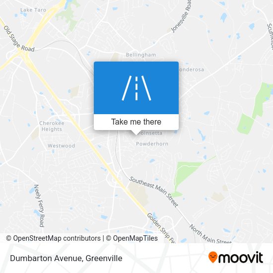 Dumbarton Avenue map