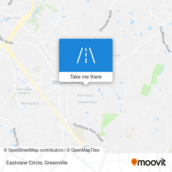 Eastview Circle map