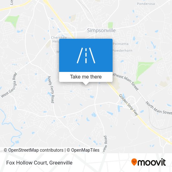Fox Hollow Court map