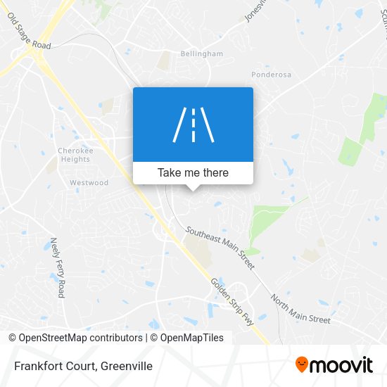 Mapa de Frankfort Court