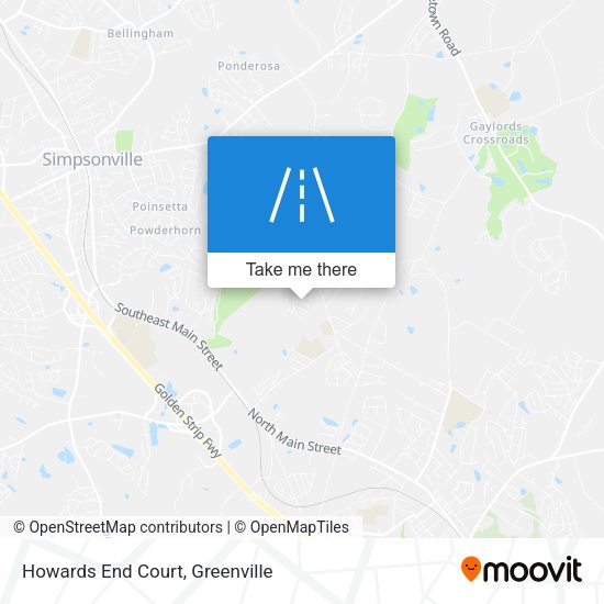 Howards End Court map