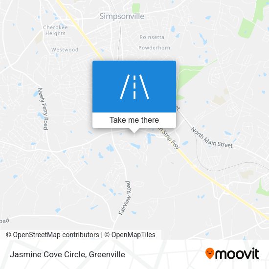 Mapa de Jasmine Cove Circle