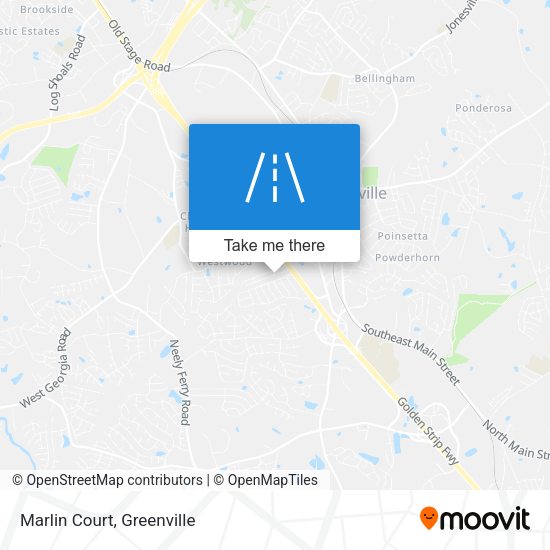 Mapa de Marlin Court