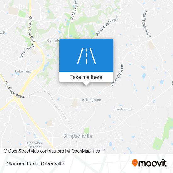 Mapa de Maurice Lane