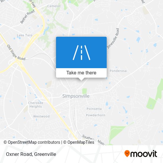 Mapa de Oxner Road
