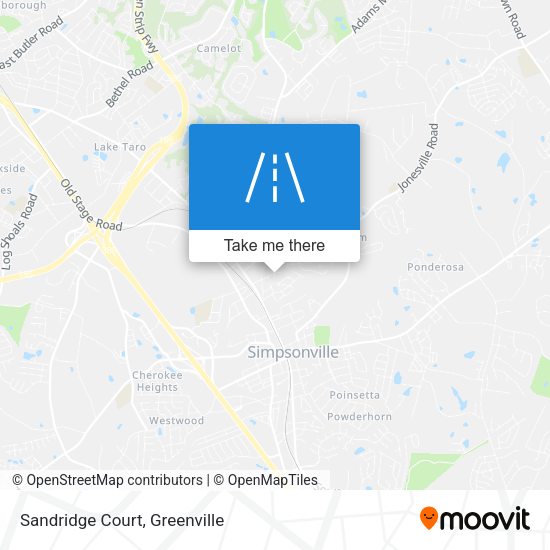 Sandridge Court map