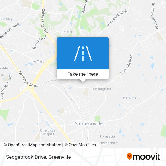 Sedgebrook Drive map