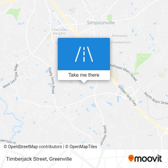 Mapa de Timberjack Street