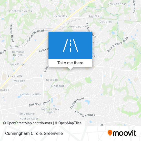 Cunningham Circle map