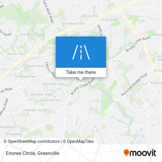 Mapa de Enoree Circle