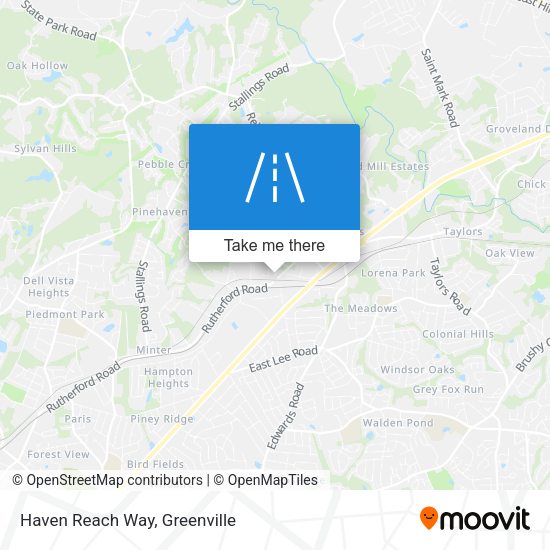 Mapa de Haven Reach Way