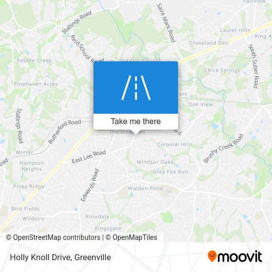 Mapa de Holly Knoll Drive