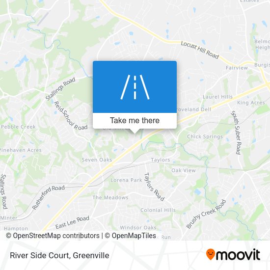 River Side Court map