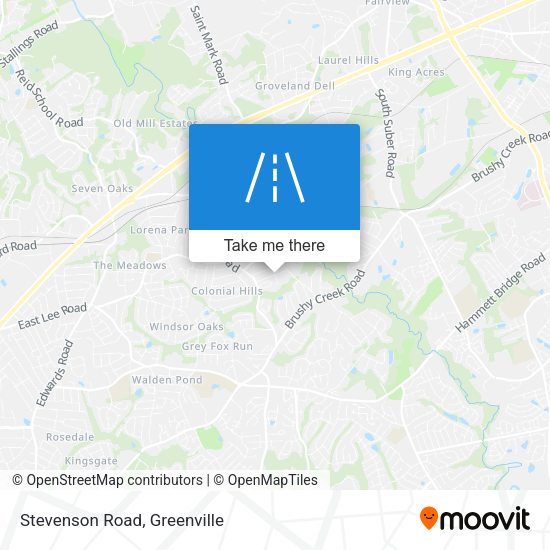 Mapa de Stevenson Road