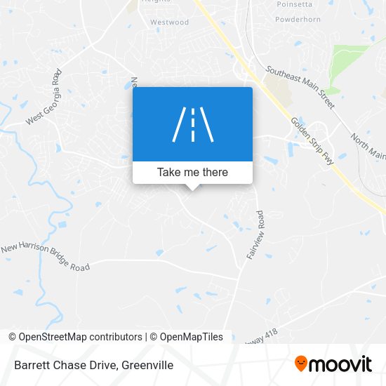 Barrett Chase Drive map