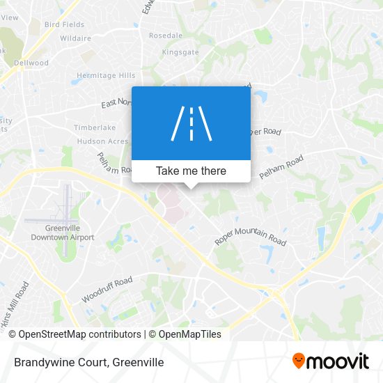 Mapa de Brandywine Court