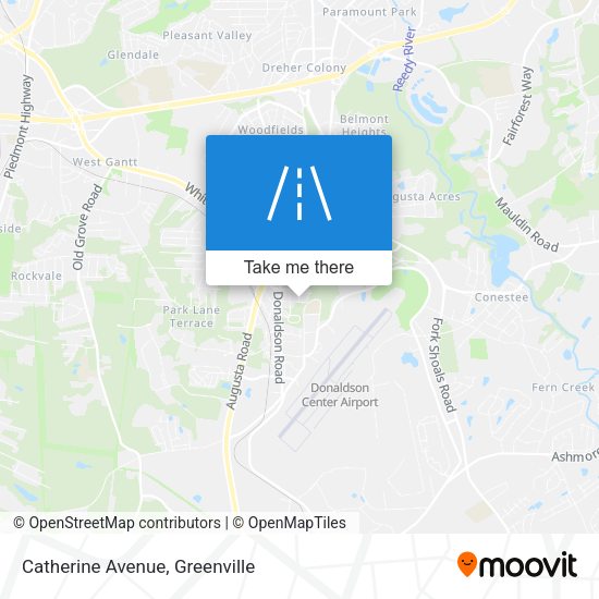 Catherine Avenue map
