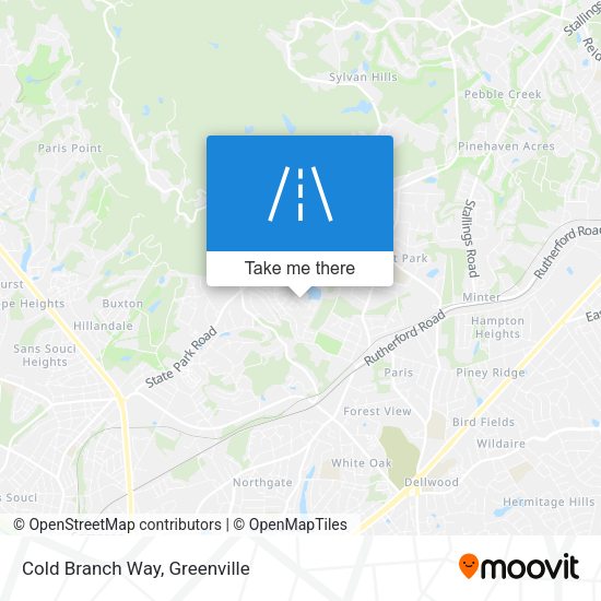 Mapa de Cold Branch Way
