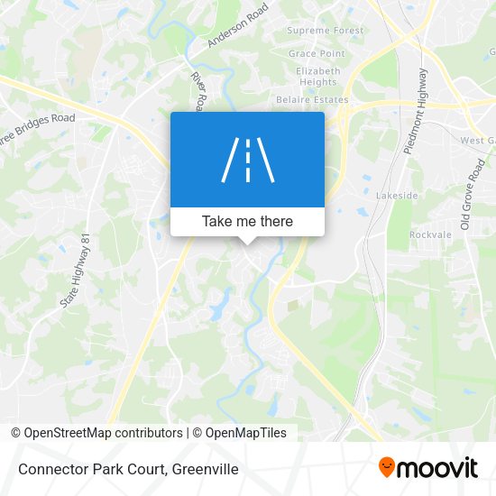 Connector Park Court map