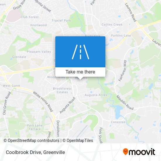 Coolbrook Drive map