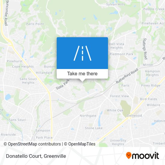 Mapa de Donatello Court
