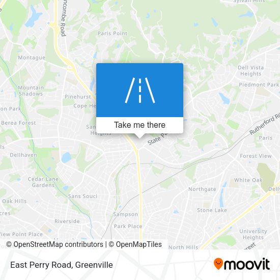 Mapa de East Perry Road