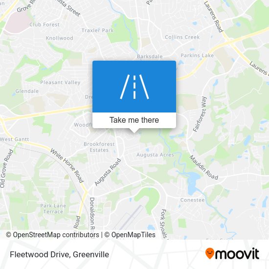 Mapa de Fleetwood Drive